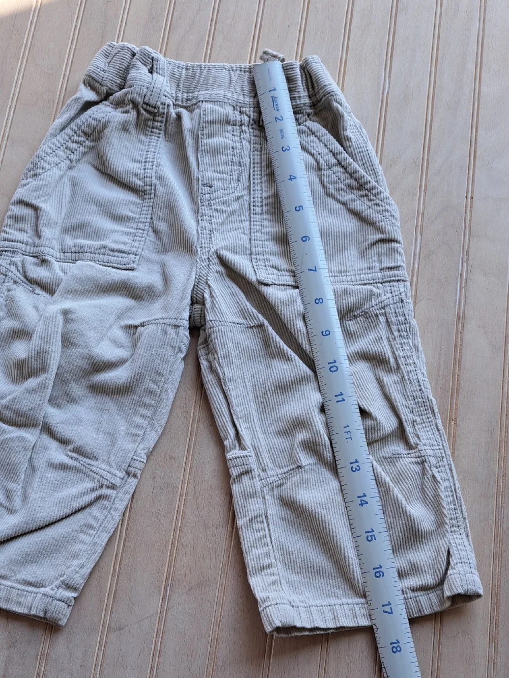 The Children's Place Corduroy Utility Pull On Cargo Cotton Waist Cinchers Pants